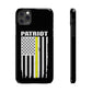 Patriot  Collection (Thin Yellow Line) -  iPhone Cases