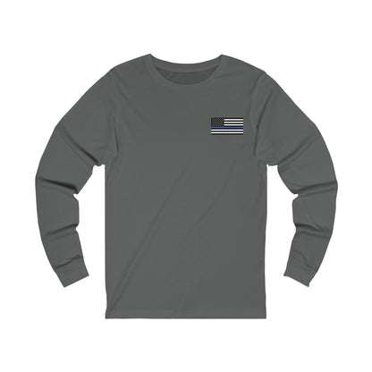 Freedom Collection (Thin Blue Line) - Unisex Jersey Long Sleeve Tee