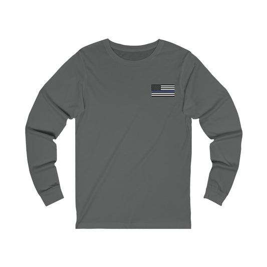 Freedom Collection (Thin Blue Line) - Unisex Jersey Long Sleeve Tee
