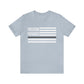 Freedom Collection (Thin Silver Line) - Unisex Fuser T-shirt