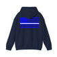 Standard Collection (Thin White Line)  - Unisex Cruiser Hoodie
