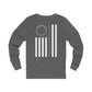Freedom Collection (Thin Silver Line) - Unisex Jersey Long Sleeve Tee
