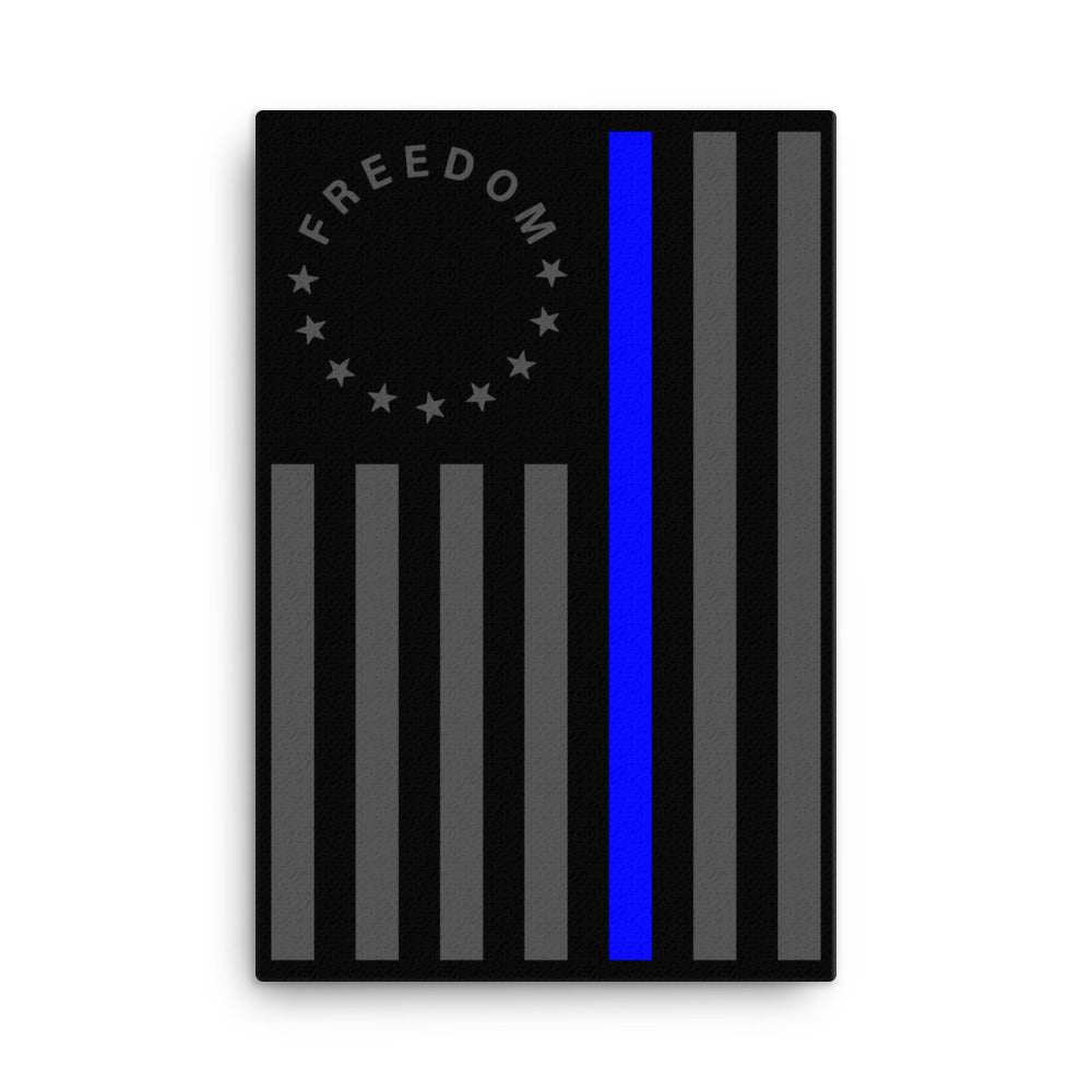Freedom Collection (Thin Blue Line) - Canvas