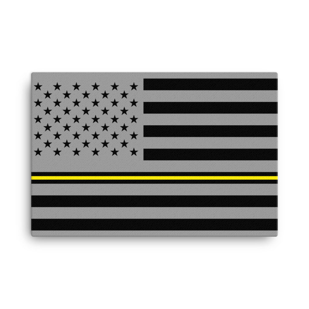 Classic Collection (Thin Yellow Line) - Canvas