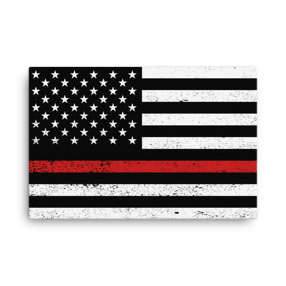 Warrior Collection (Thin Red Line) - Canvas