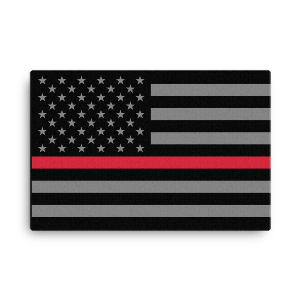 Never Forget Collection (Thin Red Line) - Canvas